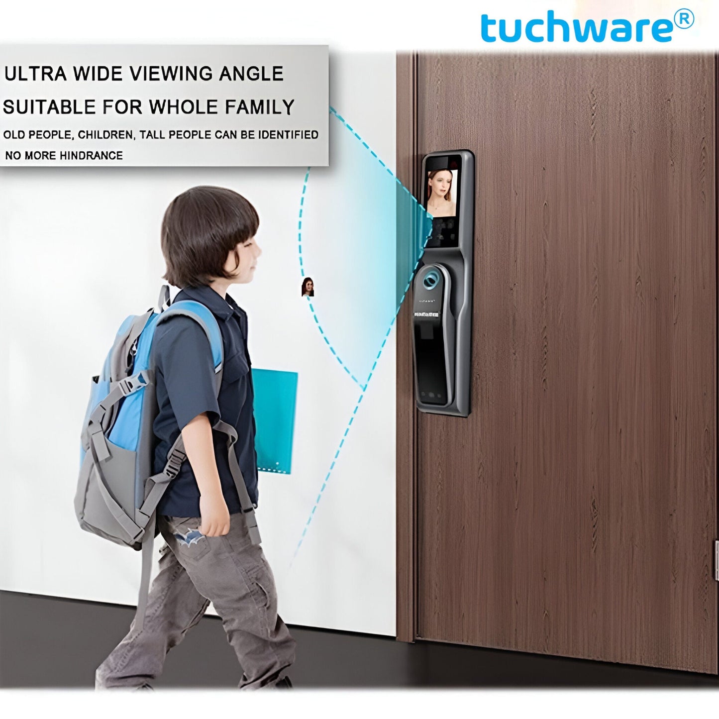 Advanced Security for Your Home | XS - 3500 | Face Recognition, Video Doorbell, WiFi - My Store