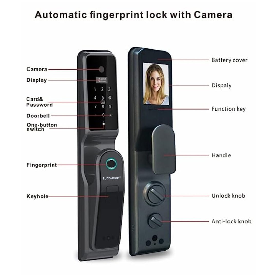 Advanced Security for Your Home | XS - 3500 | Face Recognition, Video Doorbell, WiFi - My Store