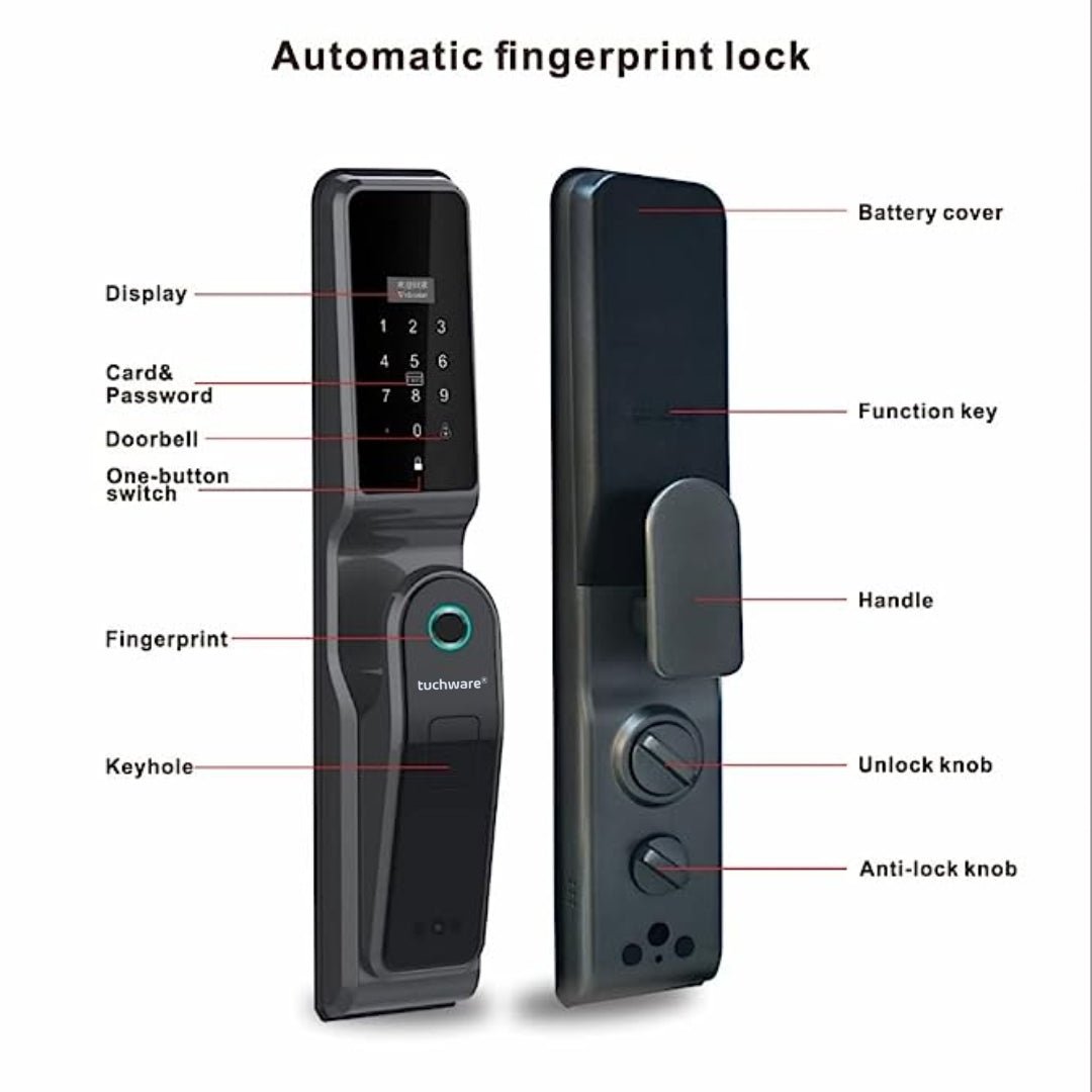 Advanced Security for Your Home | XS - 3500 | Face Recognition, Video Doorbell, WiFi - My Store