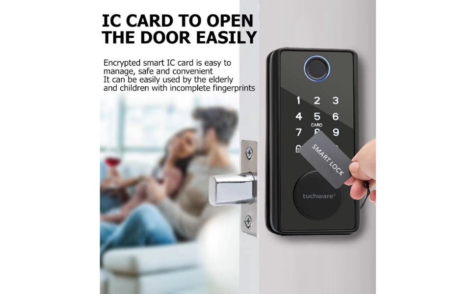 Tuchware XS - 3500 - DB - Auto Dead Bolt - Wifi - Tuya - My Store