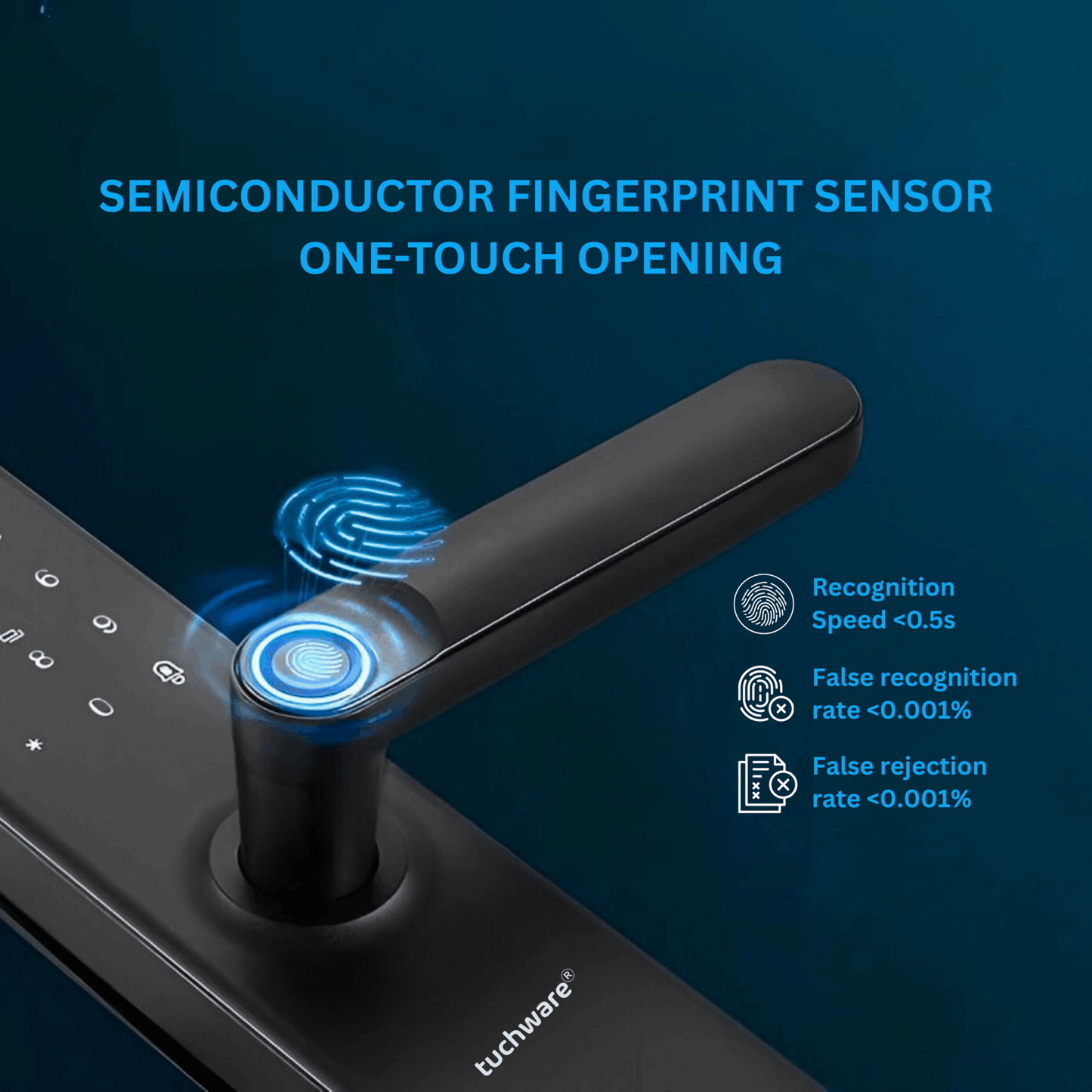 Tuchware XS3200 - WF Smart Door Lock – Advanced Wi - Fi Enabled Security for Your Home - Tuchware Store