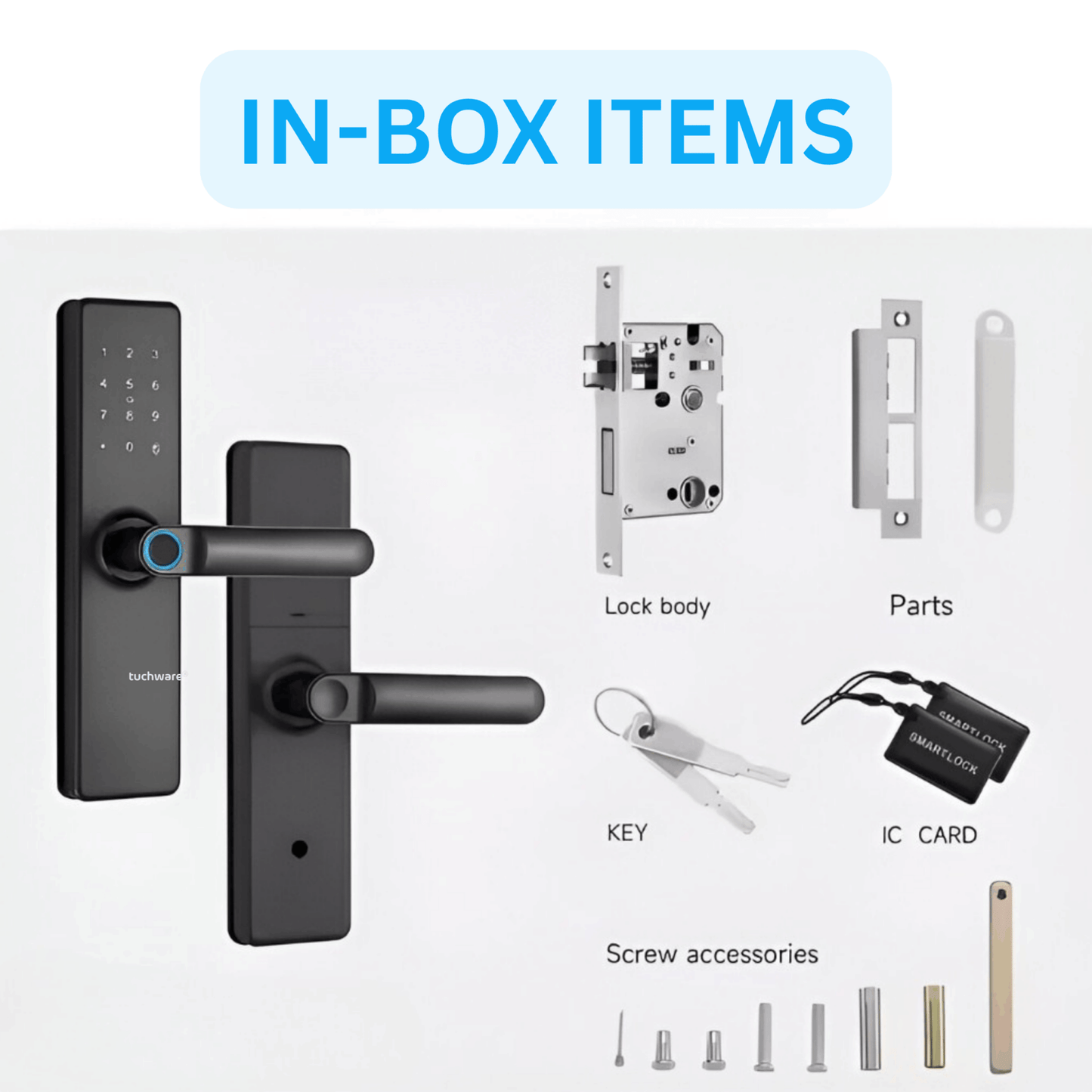 Tuchware XS3200 - WF Smart Door Lock – Advanced Wi - Fi Enabled Security for Your Home - Tuchware Store