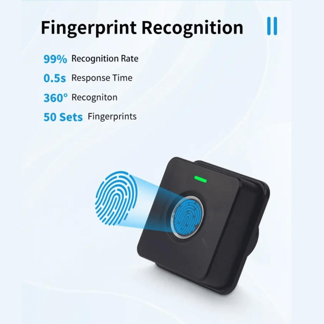 XS - 3600 - WL - Fingerprint Wardrobe Lock | Safeguard Your Wardrobe with Fingerprint Precision - Tuchware Store
