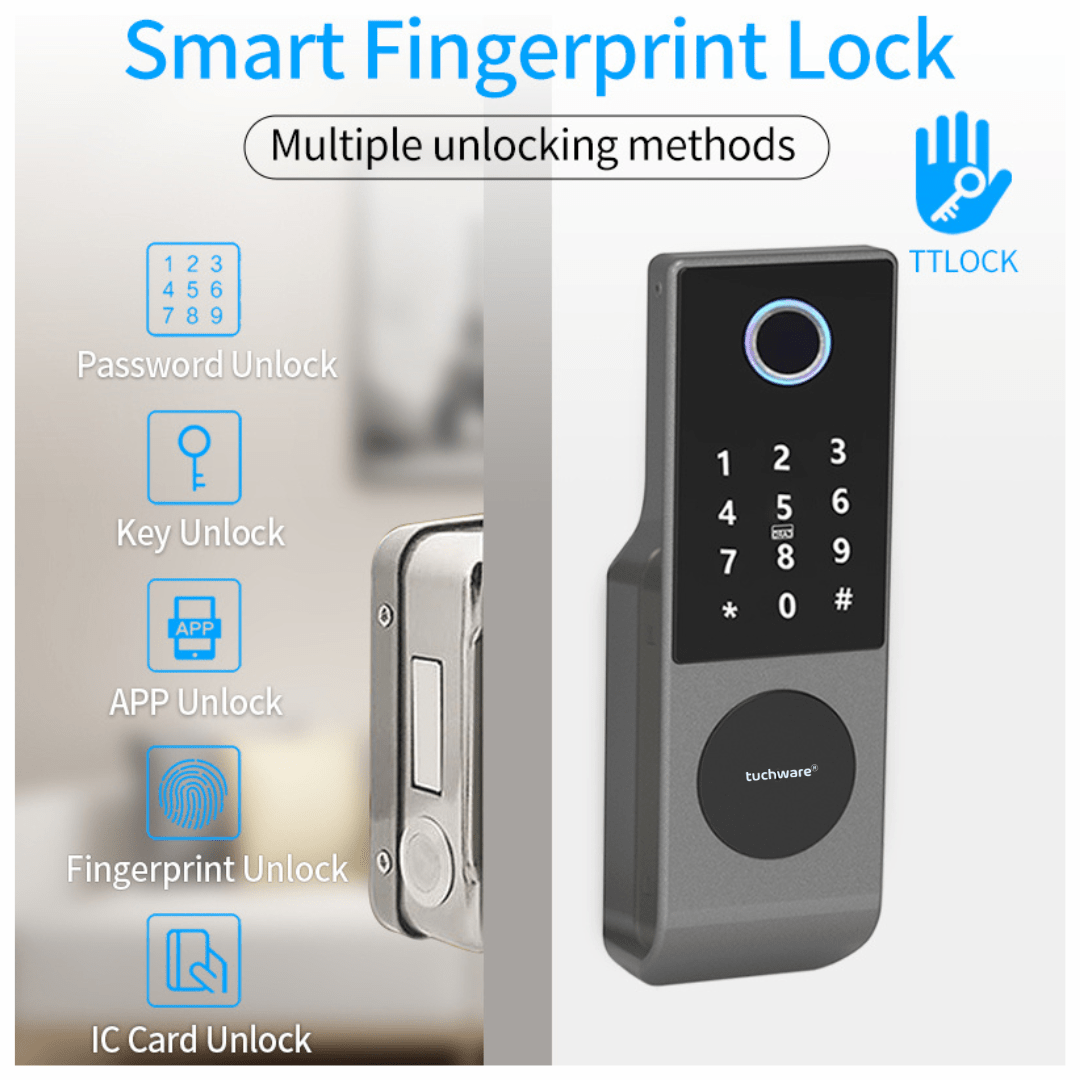 Tuchware XS - 3500 - RM - Rim Lock - WiFi - Tuya - Tuchware Store