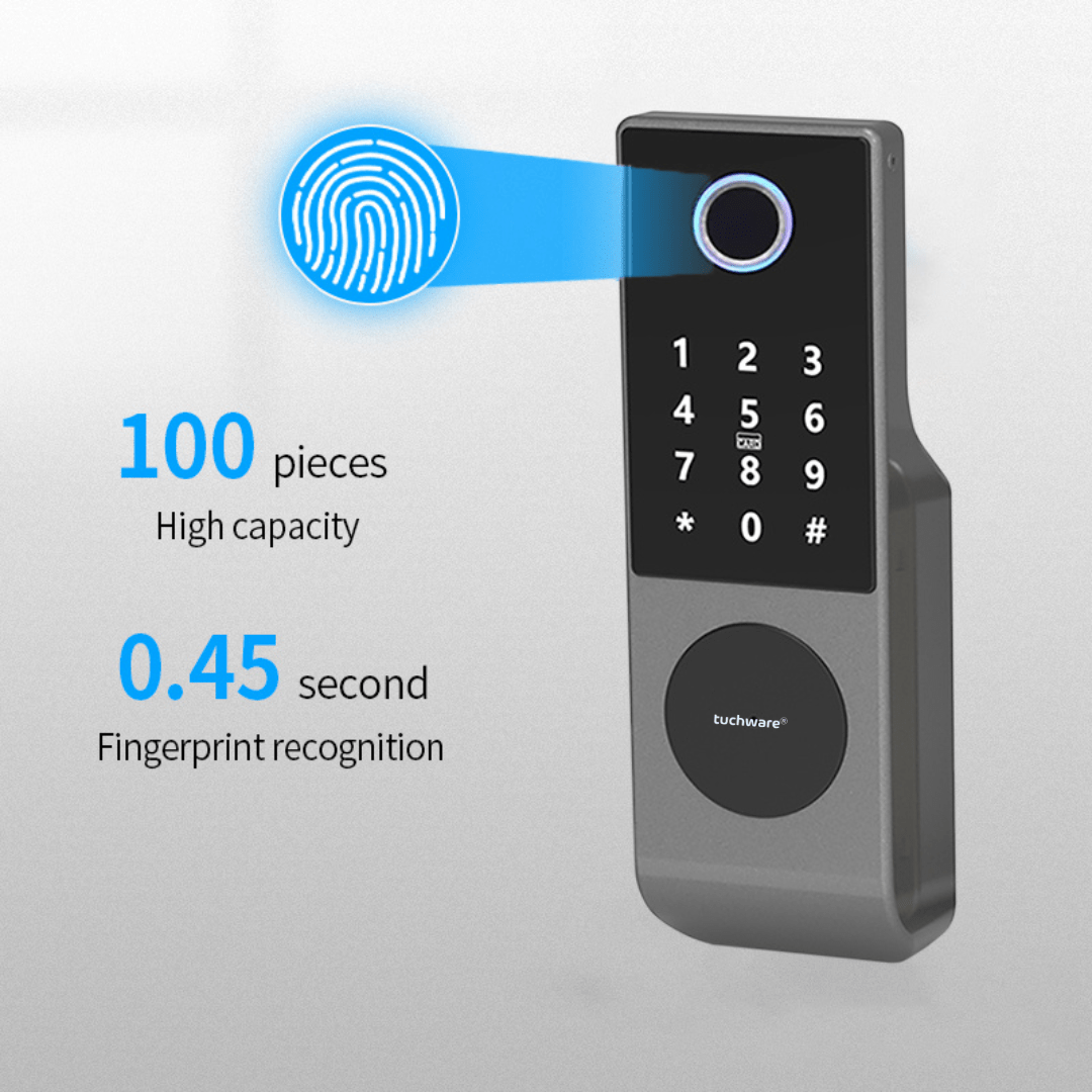 Tuchware XS - 3500 - RM - Rim Lock - WiFi - Tuya - Tuchware Store