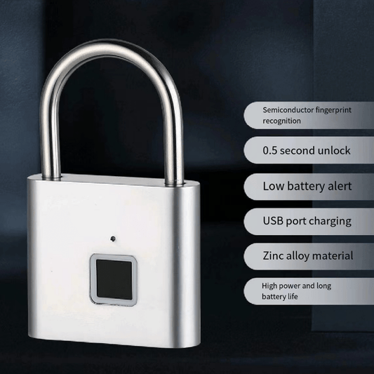 XS - 3600 - PD - Fingerprint Padlock | Secure Your World with Fingerprint Precision - Tuchware Store
